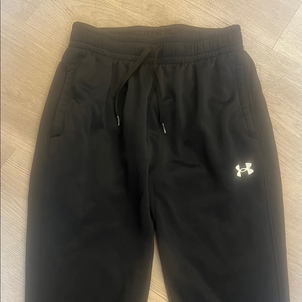 Under Armour Black Sweatpants with Logo
